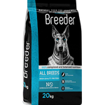 BREEDER -Natural dry Food For Adult Dog 20Kg.