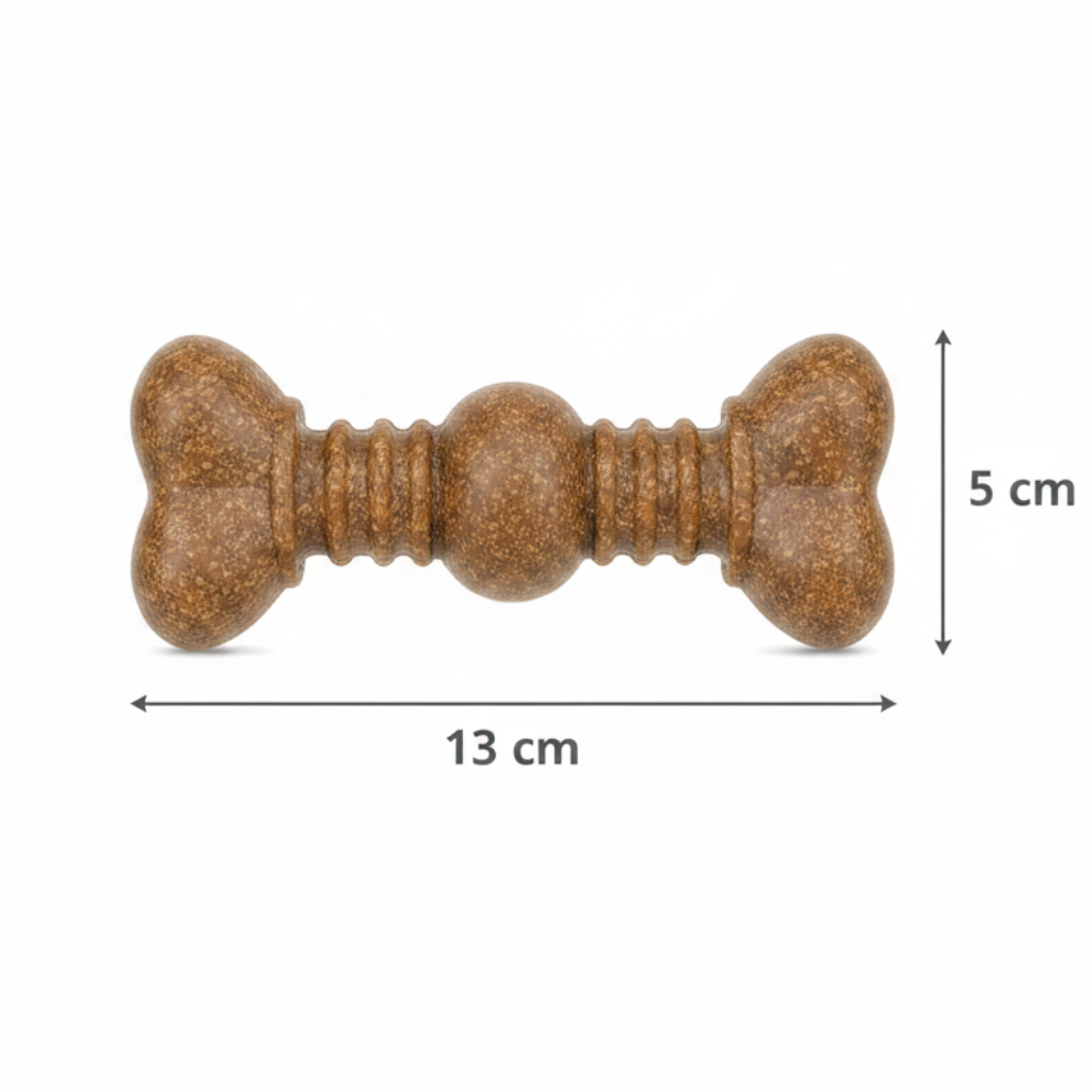 Brown Cork Bone - 13cm x 5cm