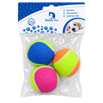 Buddy Pet Cat Toy 3 Balls Tennis Small Petfast.shop Buddy pet Dog Supplies Toys petfast.shop Egypt PBU6842S Default Title 85.00