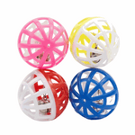 Nunbell Pet Toy 4 Ball With Ring
