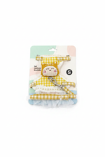 Cat Harness Yellow - White Background