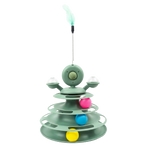 Cat Toy Tower - Catnip Inside Circle