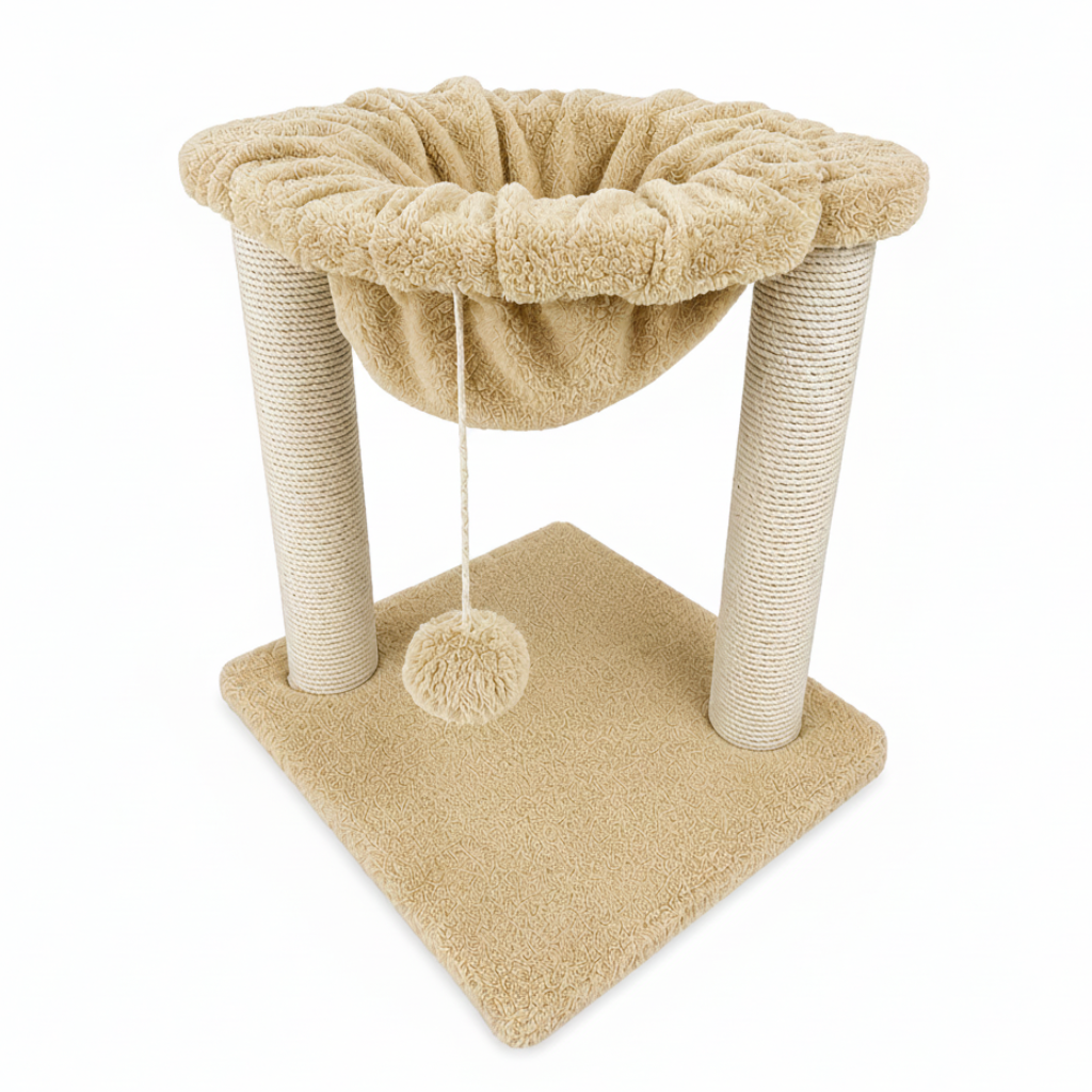 Cat Tree Beige Front
