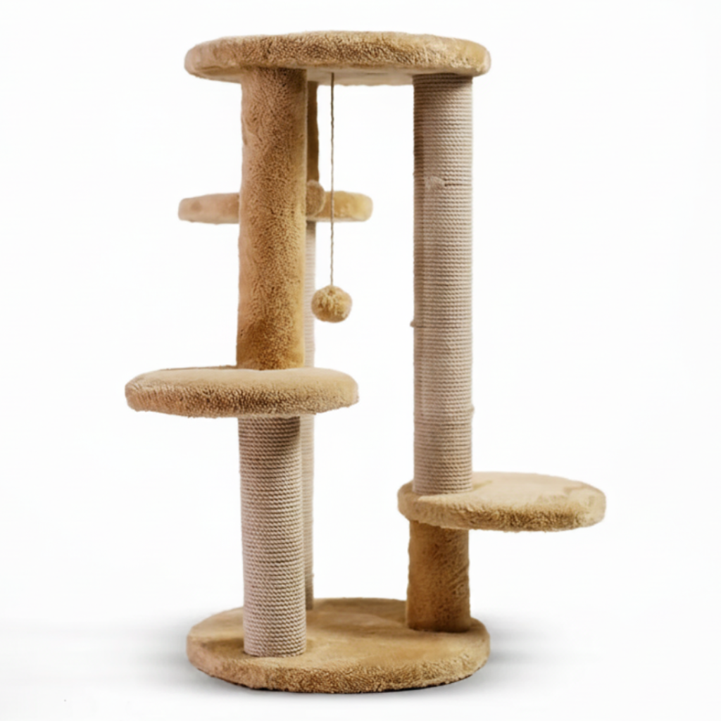 Cat Tree Beige Front