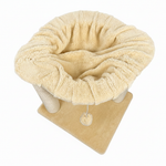 Cat Tree Beige Top View