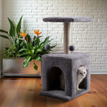 Cat Tree Gray Lifestyle