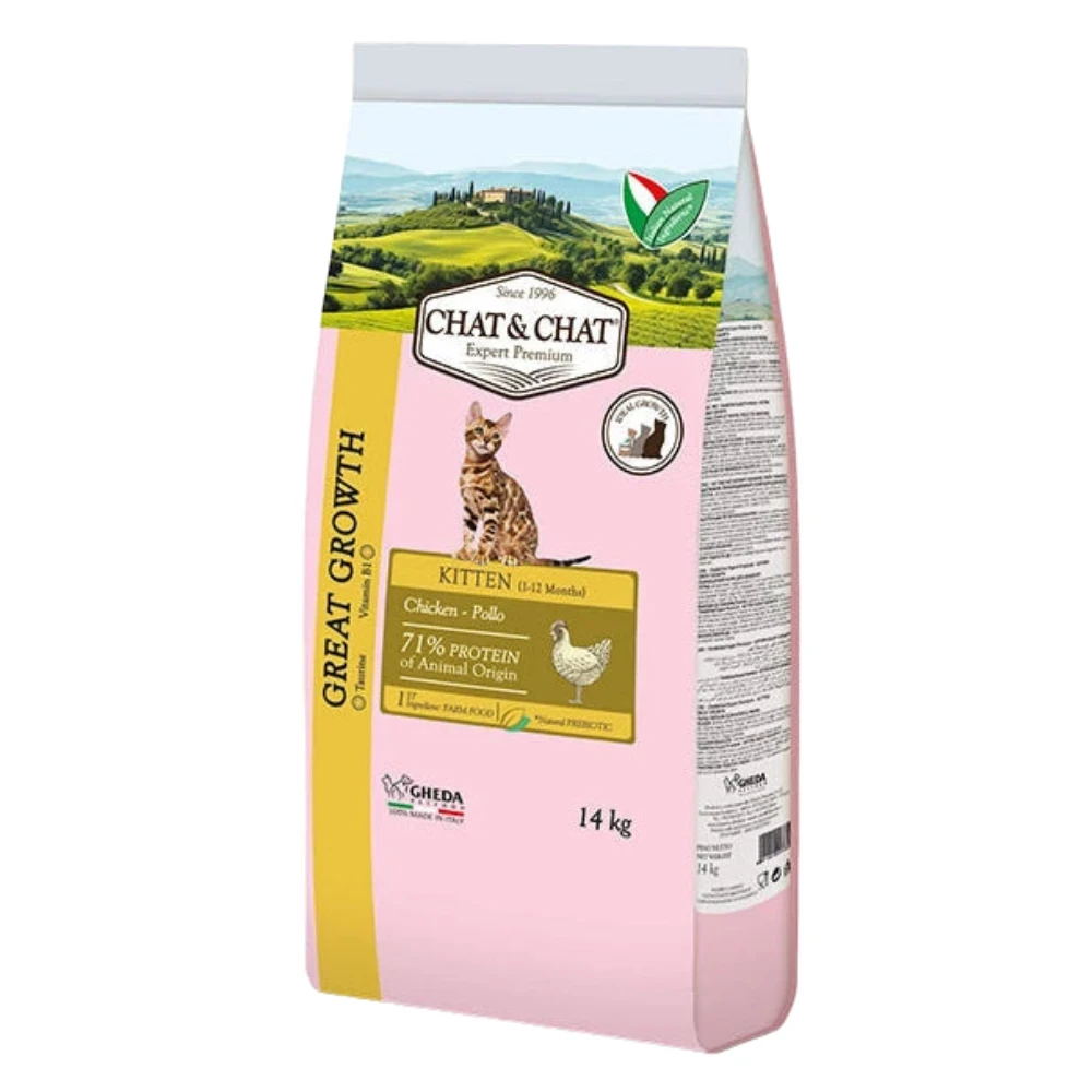 Expert Chat & Chat Kitten Rich in Chicken Dry Food