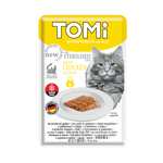 Tomi Wet Food with Chicken in Jelly for Sterilized Cats 85 gr.