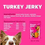 Scooby Chew Turkey JerkyDog Treats 120 gr.