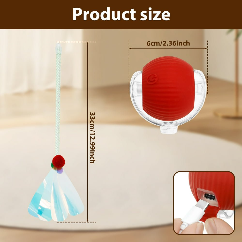 Red silicone product with measurements and close-up on a neutral background