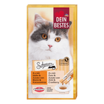Cat food package with a cat on the front, featuring the brand 'Schünrr'.