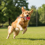 Dog Tennis with Rope Toy