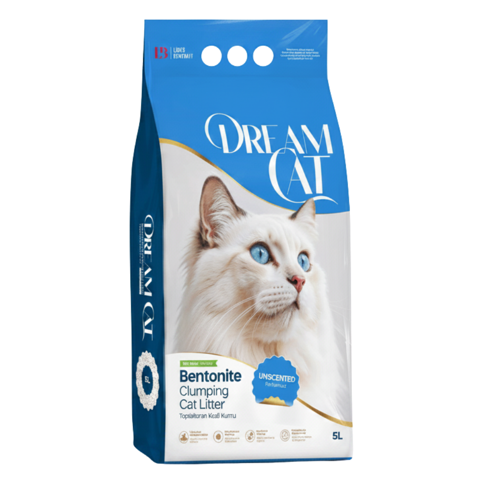 Dream Cat Litter Unscented Petfast.shop Dream Box & Accessories & Litter Cat Litter petfast.shop Egypt PDR6010S 5L 140.00