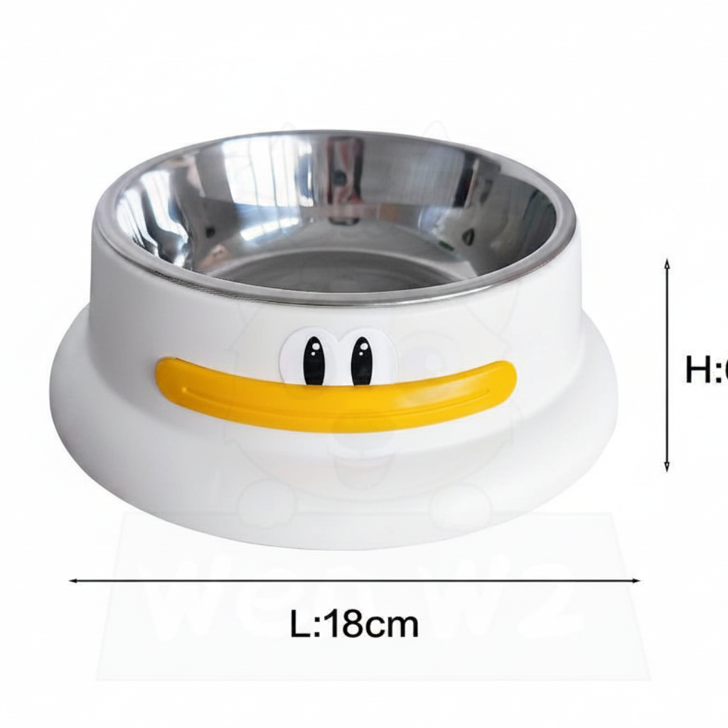 Bowl for Pet Duck Shape
