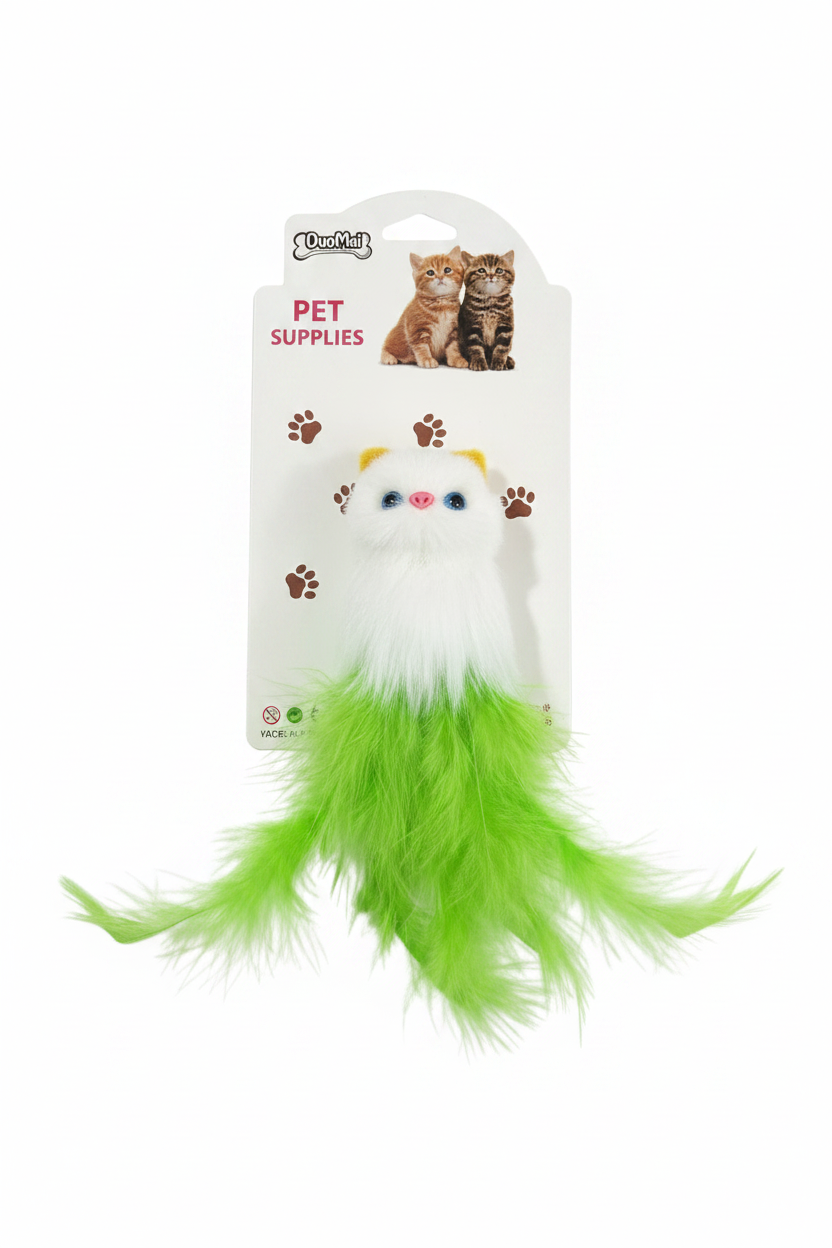 DuoMai Cat Toy - Neon Green