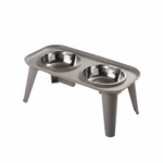 Raised Dog Double Bowl Stand | Elevated Double