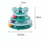Cat Turntable Toy 3 layers Petfast.shop Generic Cat Exclusive Supplies Toys petfast.shop EgyptDefault Title 675.00