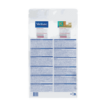 White packaging with blue text and Virbac logo on a white background