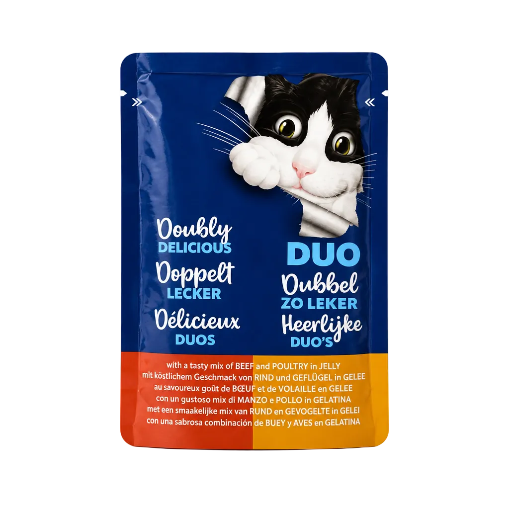 Felix Doubly Delicious Cat Wet Food with Beef & Poultry 85g