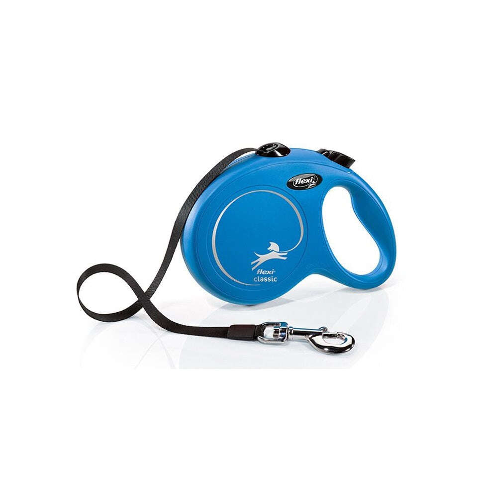 Flexi Classic Large5m Retractable Tape Leash for Dogs Up to 50kg.