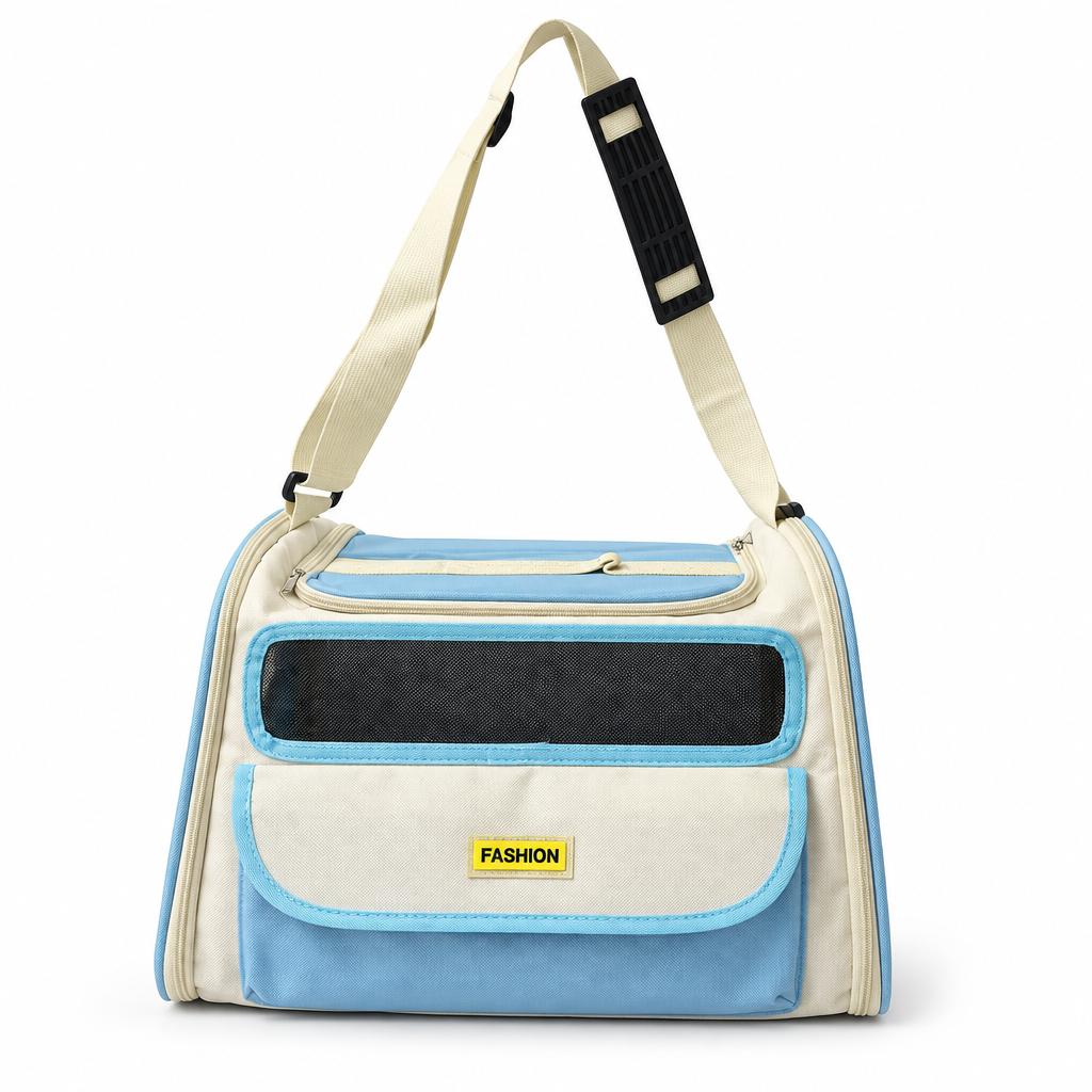 Pet Carrier Size 42*32 Cm Petfast.shop Generic Carriers & Travel Accessories Cat Dog Supplies petfast.shop Egypt PPE6812S Blue 850.00
