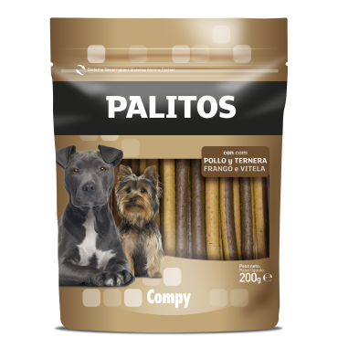 Compy Treat For Adult Dogs Sticks with Chicken and Beef 200 G