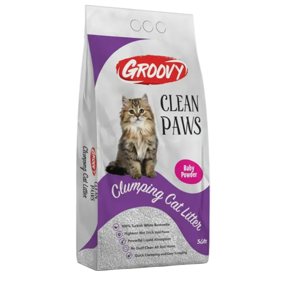 Groovy cat litter Baby Powder