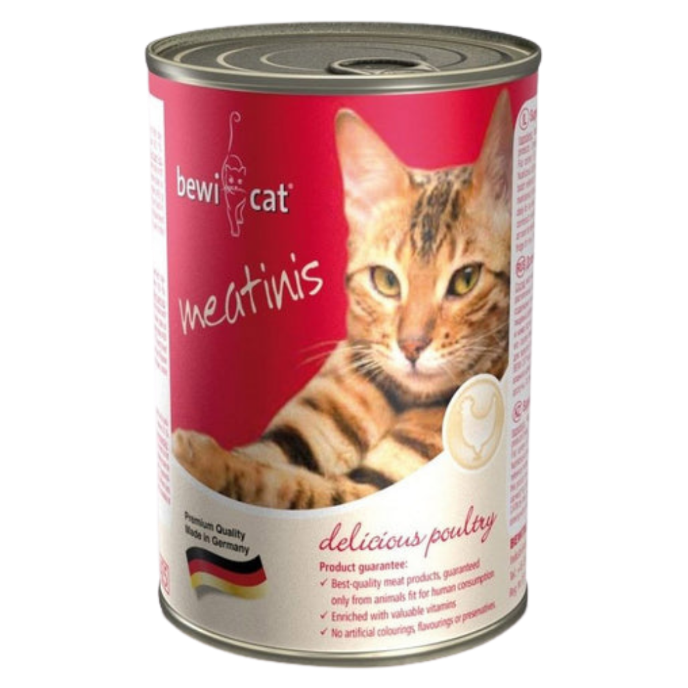 Bewi Cat Wet Food With Meatinis Poultry 400 gr Petfast.shop Bewi Cat Food Wet Food petfast.shop Egypt PBE0074S165.00
