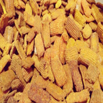 Close-up of dried corn kernels