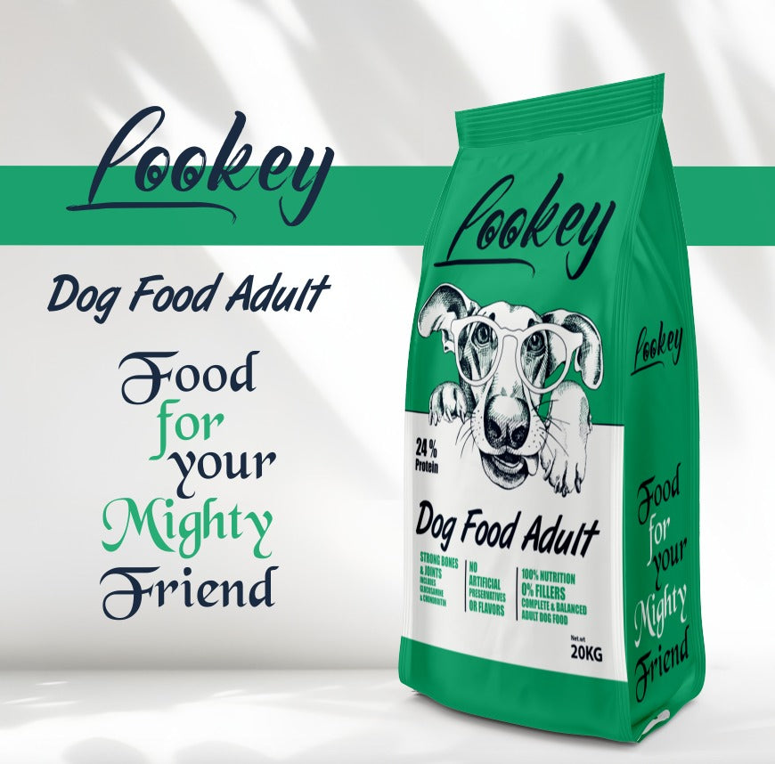 Lookey Adult Dog Dry Food 20Kg.