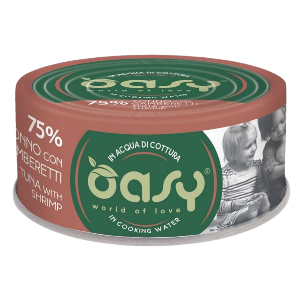 Oasy Wet Cat Food More Love Can Tuna with Shrimp 70g Petfast.shop Oasy Cat Food Wet Food petfast.shop Egypt POA5997S Default Title 145.00