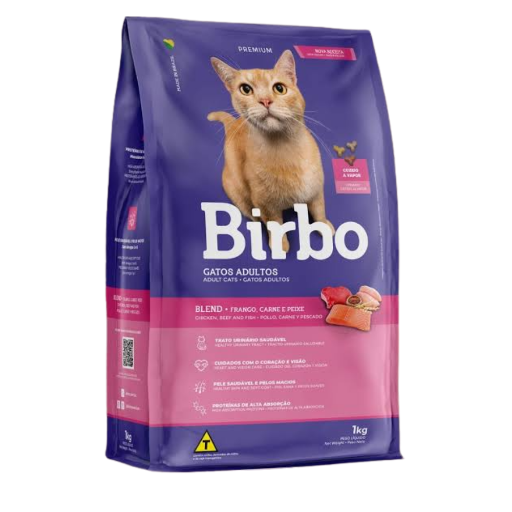 2 Pack Birbo Cat Food Chicken, Beef & Fish 1Kg + 2 Pouch Master Meat in Sauce 80g Petfast.shop Birbo Bundles Cat Dry Food Exclude Food Wet Food petfast.shop EgyptDefault Title 600.00