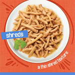 Friskies Shreds Chicken & Salmon Dinner In Gravy Wet Cat Food 156 g