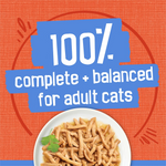 Friskies Shreds Chicken & Salmon Dinner In Gravy Wet Cat Food 156 g