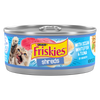 Friskies Shreds with Ocean Whitefish & Tuna in Sauce Wet Cat Food 156g