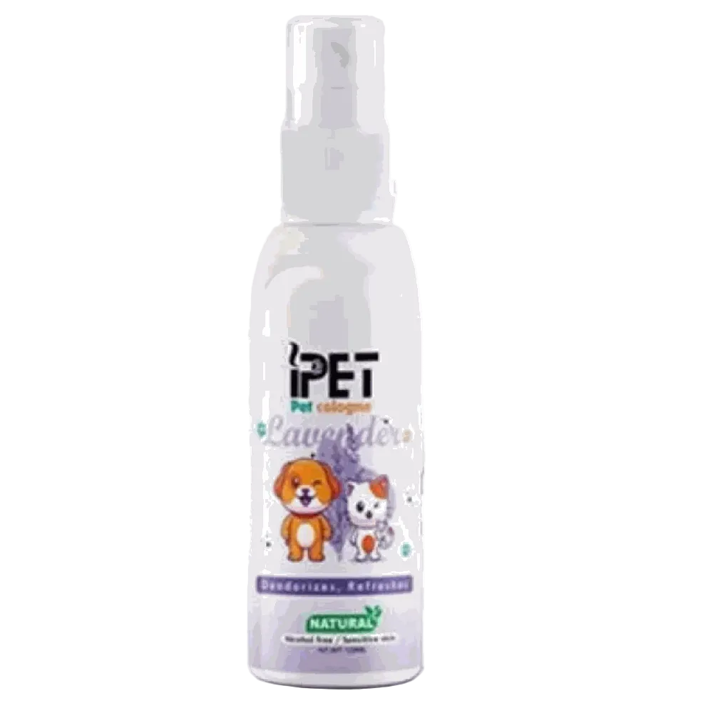 IPet Pet Cologne Lavender Perfume 120ml Petfast.shop Ipet Cat Dog Grooming Kitten Puppy Wipes & Waterless Grooming petfast.shop EgyptDefault Title 145.00