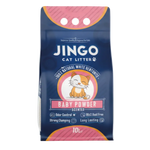 Jingo Whit Cat Litter Baby Powder Petfast.shop Jingo Box & Accessories & Litter Cat Litter petfast.shop Egypt PJI2322S-1 10 L 260.00
