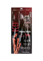 K9 Meaty Sticks Dog Treats - Pack of 3 (Lamb - Turkey - Tuna & Shrimp - Chicken & Liver - Duck).