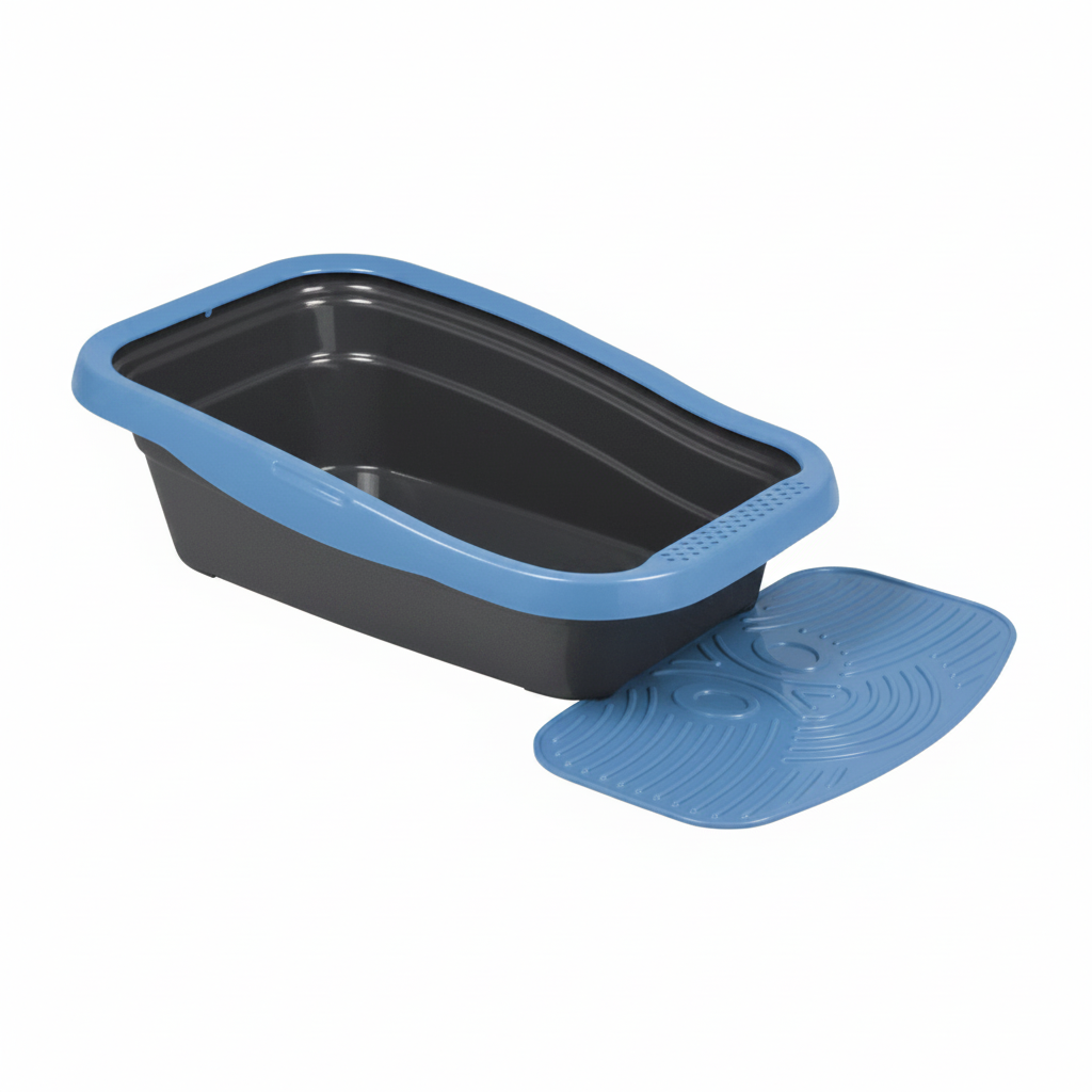 Litter Box Blue