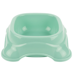 Mint Green Pet Food Bowl - White Background