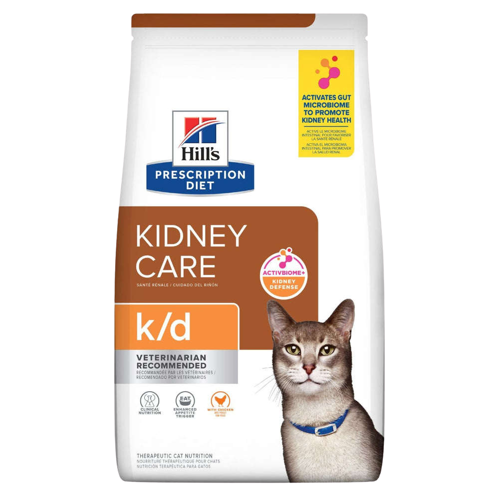Hill's K/D Kidney Care dry food for Cat With Chicken1.5 Kg.