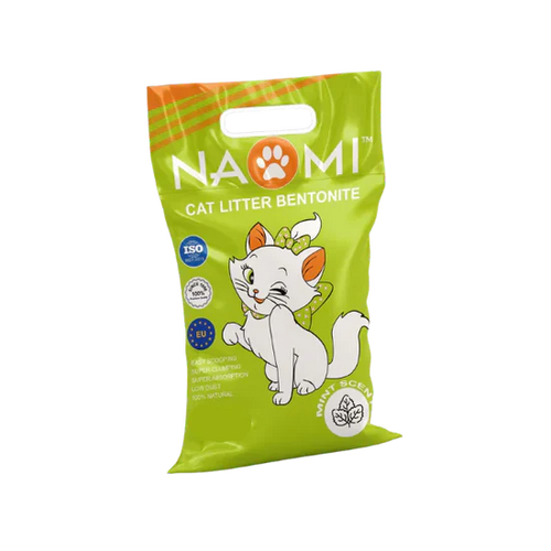 Naomi mint clumping cat litter 5 L.