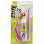 Nunbell Dental Care Kit وردي على خلفية بيضاء