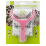 Nunbell Extra Sticky Refill وردي على خلفية بيضاء