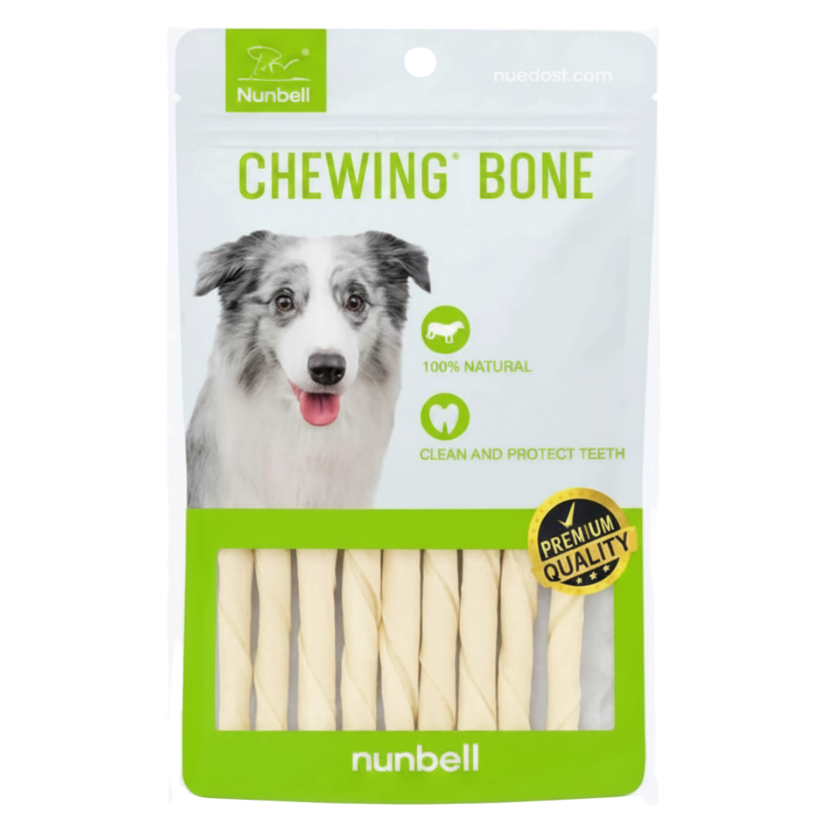 Nunbell Twisted Sticks Package - White BG
