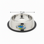 Stainless Steel Pet Bowl Petfast.shop Generic Bowls & Feeders Cat Dog Supplies petfast.shop Egypt11Cm 130.00