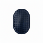 Pet Grooming Brush Mitt Navy Blue - White Background