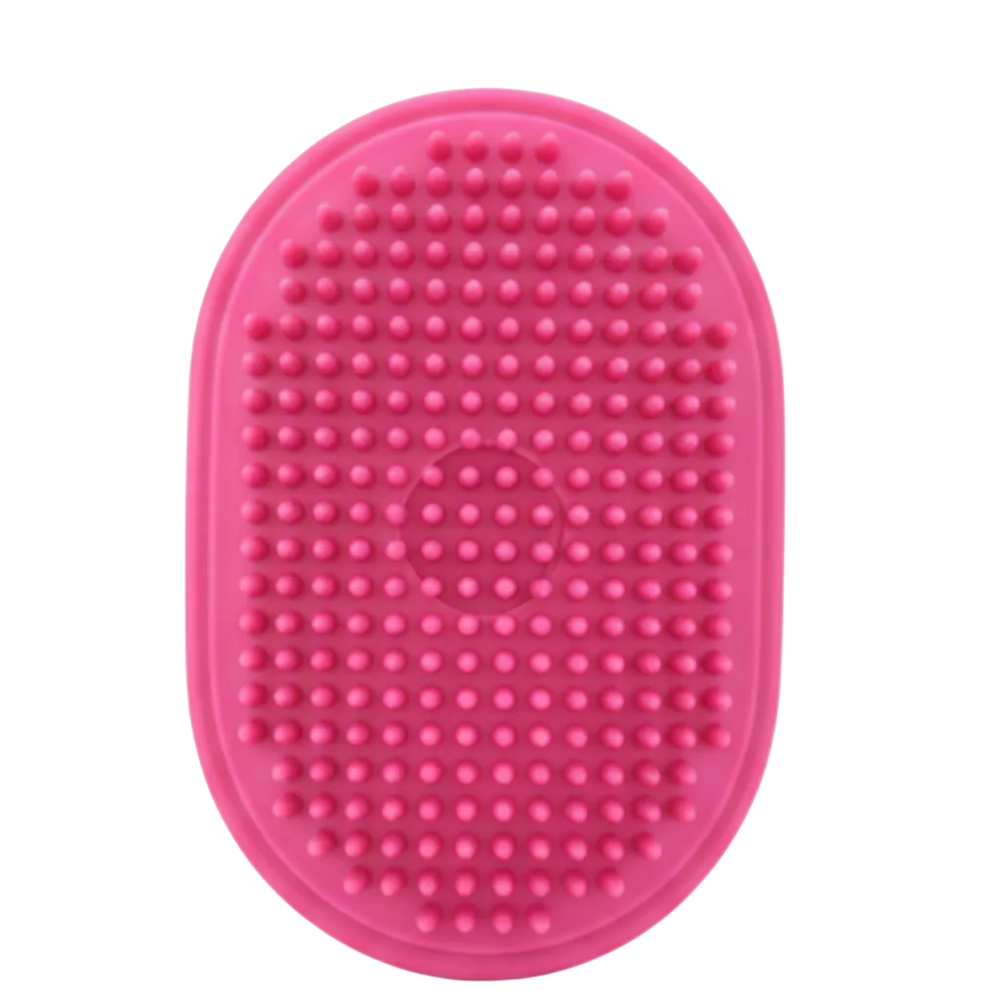 Pet Grooming Brush Mitt - White Background