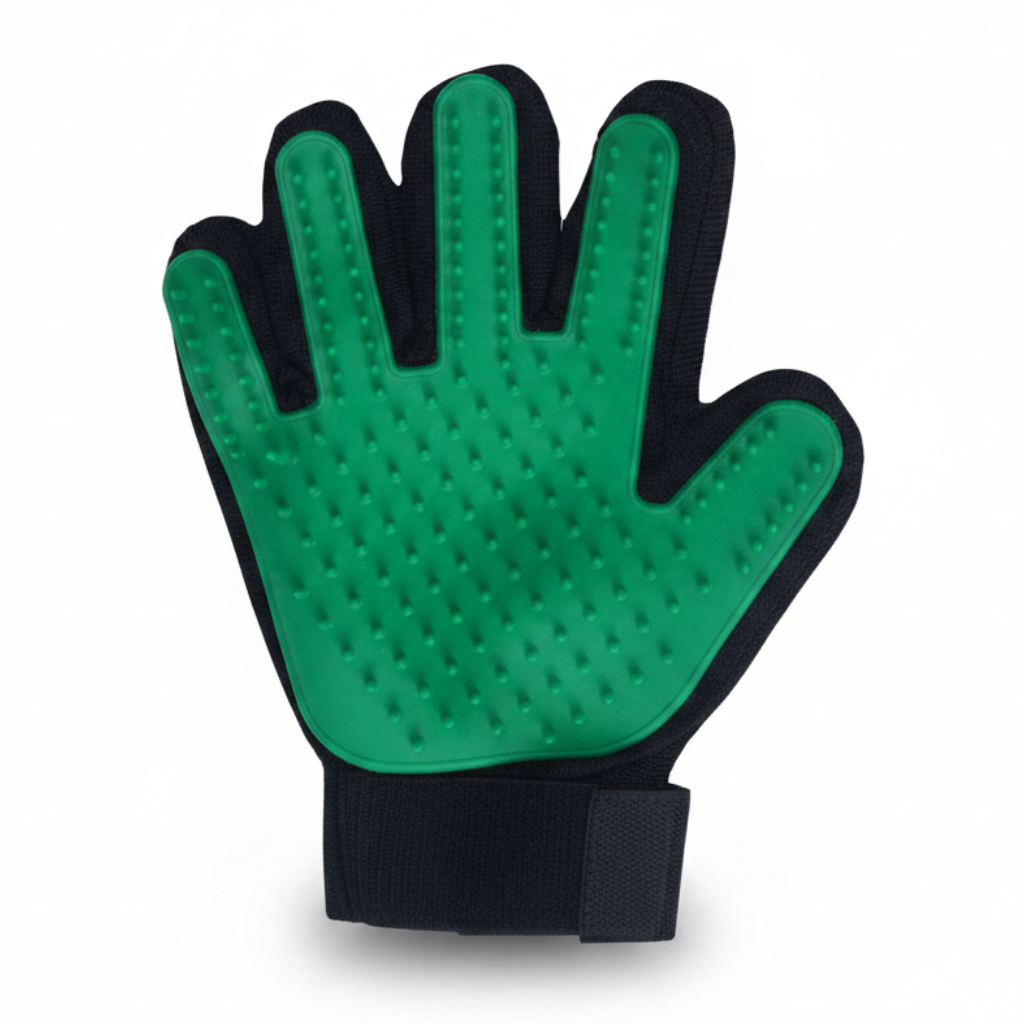 Pet Grooming Glove - White BG
