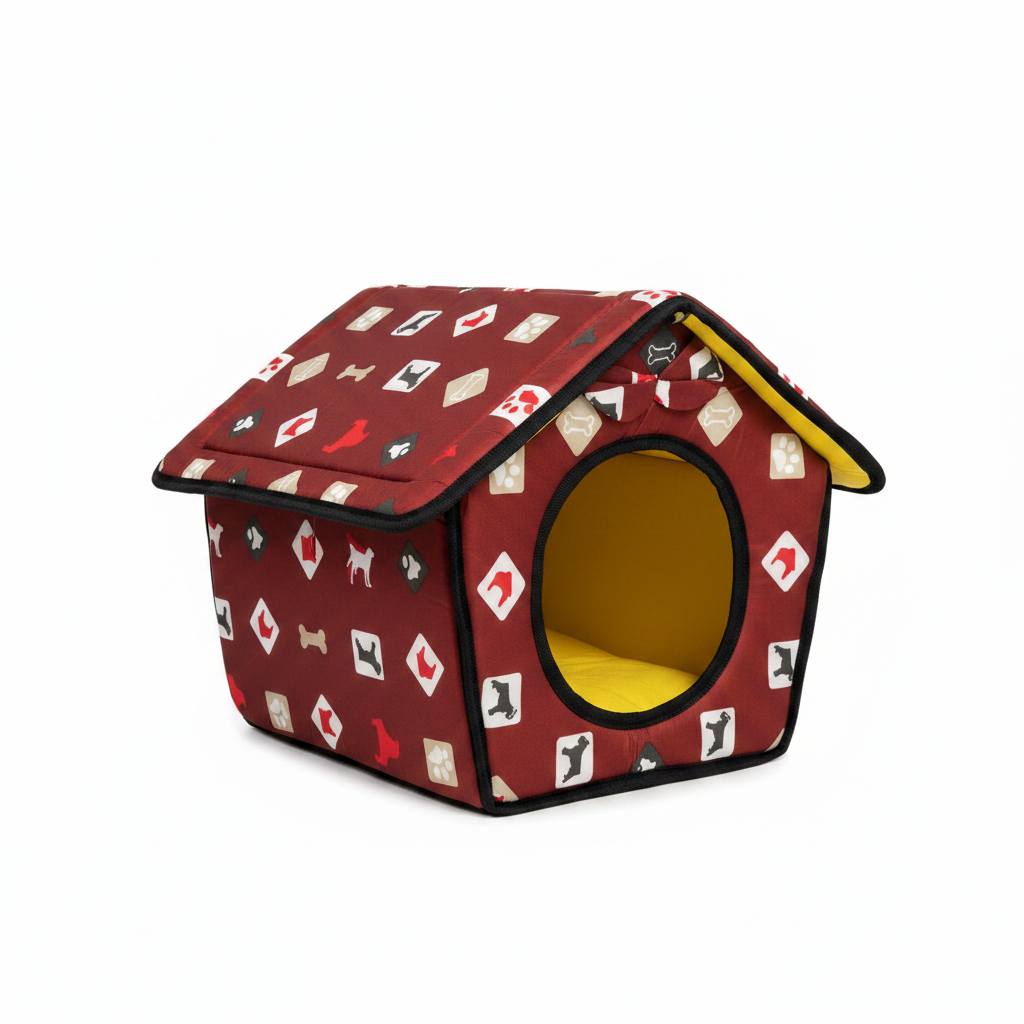 Pet House Red - Medium